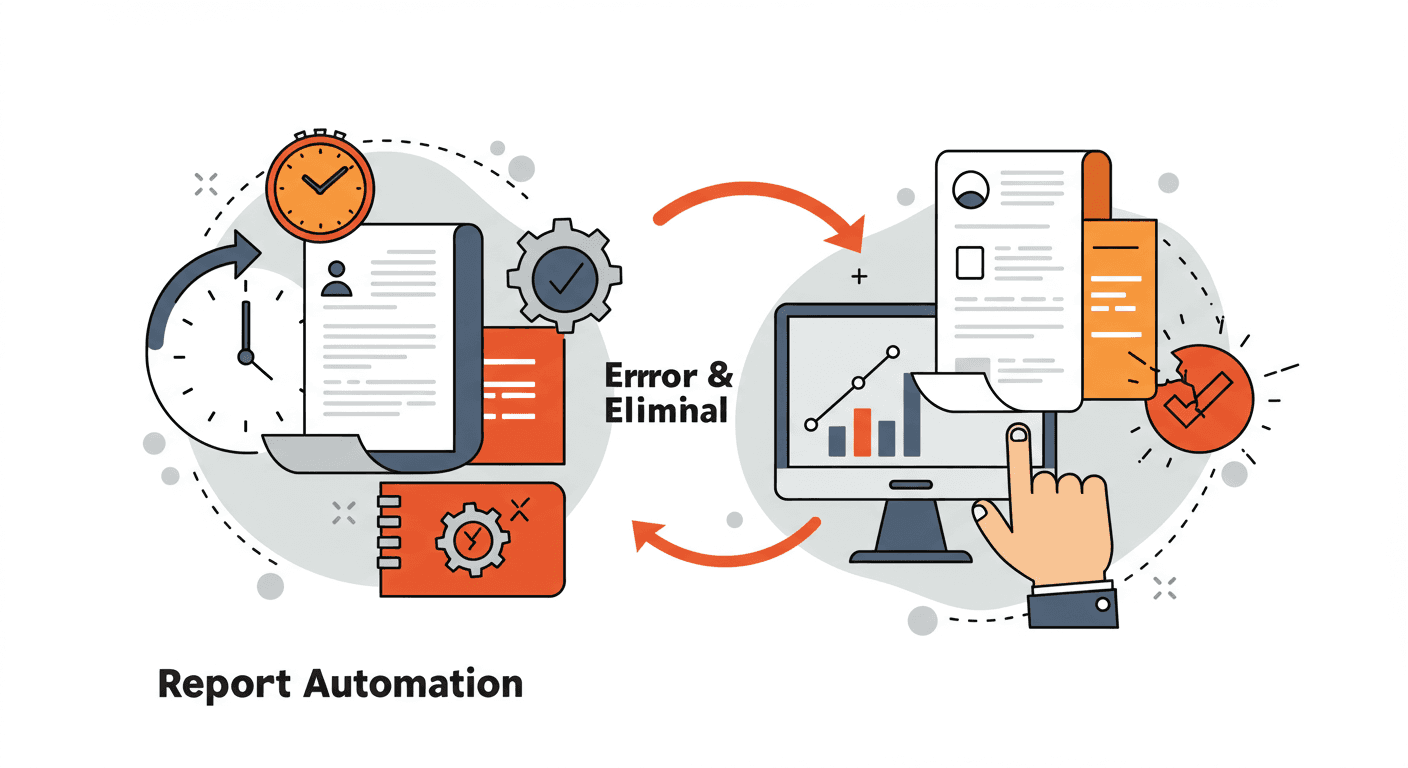Automação de relatórios: Economize tempo e elimine erros